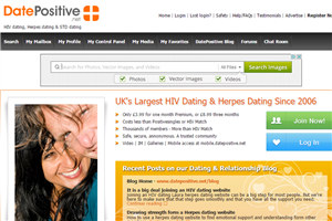 DatePositive homepage