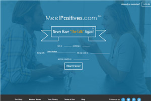 meetpositives.com homepage